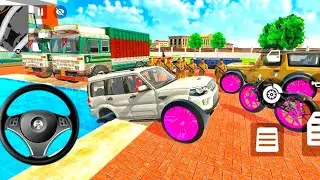 Indian thief auto simulator 3D Gaming car Helicopter police station or train station ca spider