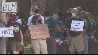 Two groups, opposing views: Graham confederate statue protests continue