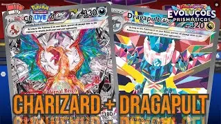 CHARIZARD E DRAGAPULT NO MESMO BARALHO FUNCIONA? | POK&Eacute;MON TCG LIVE
