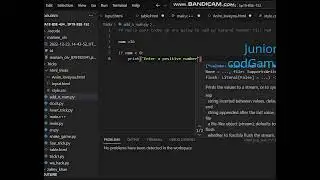 Sum of Natural Numbers up to num using Python | Python Basics | Python Fundamentals | Junior_codGame