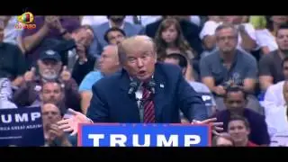 Donald Trump over Lawless Immigration | Presidential Campaign Rally | Mango News