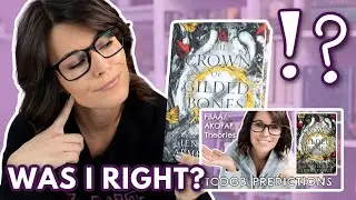 Reacting to THE CROWN OF GILDED BONES Predictions | TCOGB Discussion (Spoilers)