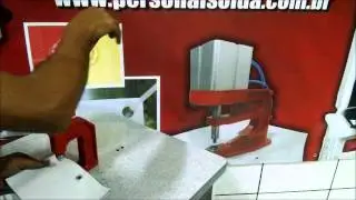 Aplicadora de ilh&oacute;s SS 1700 Mec&acirc;nica manual