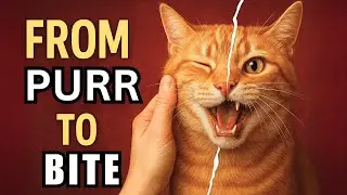 Почему ваша кошка внезапно кусает вас, когда вы ее гладите 😳 (Правда о кошачьих &laquo;любовных укусах&raquo;...