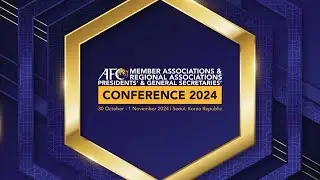Live: AFC MAs & RAs Presidents' and General Secretaries' Conference 2024 - Day 1