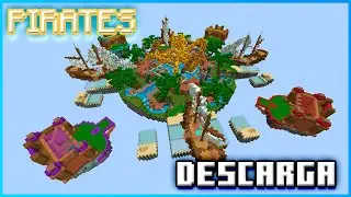 🛏️ DESCARGAR MAPA PIRATES DE BEDWARS CUBECRAFT PARA MINECRAFT BEDROCK