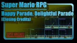 Closing Credits (Super Mario RPG, SNES) 🎹 Keyboard Cover
