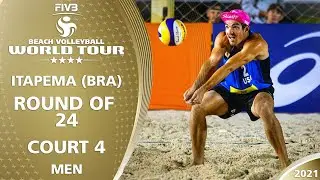 Men's Round of 24 - Court 4 | Day 3 | 4* Itapema 2021