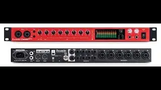 1. Focusrite Clarett 8Pre Распаковочка!) На русском!) Unboxing!)
