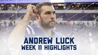 Andrew Luck Leads Colts | Titans vs. Colts | NFL Week 11 Player Highlights
