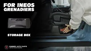 EP106:  CAR INTERIOR STORAGE BOX FOR INEOS GRENADIER 4X4 2024 BY SUMMER AUTO PARTS