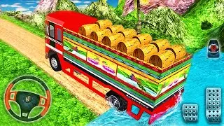 Offroad Indian Truck Driver Simulator - Driving an Indian Truck on a Road - Best Android GamePlay