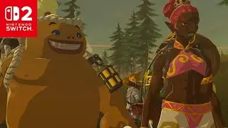 Zelda Breath Of The Wild Nintendo Switch 2 Edition - 100% Walkthrough Part 50 - Goron Gerudo Meeting