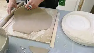 Les tutorial, plak klei uitrollen / roll out clay  Bertina Tilma