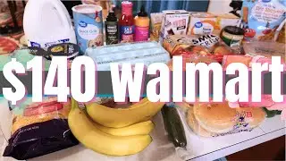 $140 Walmart Grocery Haul & Meal Plan | Family of 4 | January 2026