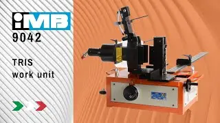 IMB Multifor - 9042 TRIS work unit for copper bars - cutting - punching - bending