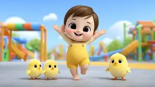Chick Chick Baby Dance 🐥| Kids Song with Cute Baby & Chicks  #poems