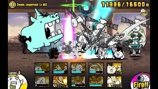 The Battle Cats: Cosmic Juggernaut Lv.Max (Cosmic Juggernaut Lv60) - VS Baron Hyppoh