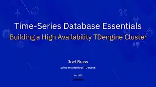 TSDB Essentials - Building a High Availability TDengine Cluster
