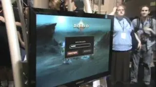 Diablo 3 Monk and Wizard Gameplay PAX 2009 (diablo3.pl)