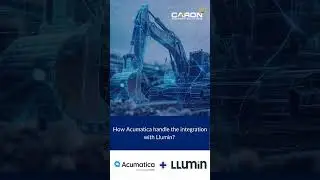 How Acumatica handle the integration with LLumin?