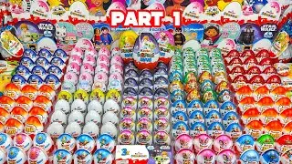 🐣 Lots of Kinder Surprise Eggs Satisfying Unboxing! Different series!