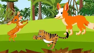 শিয়ালের বুদ্ধি ।। Siyaler budhi , Bangla cartonn-2024 #animationbook