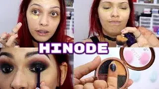 TESTANDO MAQUIAGENS DA HINODE