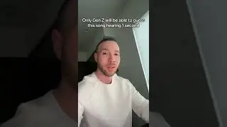 Only Gen Z Will Be Able To Guess This Song Hearing 1 Second #shorts #challenge