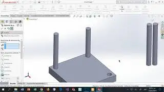 conjunto- relaciones de posición estandar en solidworks