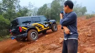 Extreme Off-road: Ford Bronco  Raptor v GWM Tank 500 v Jeep Wrangler v Nissan Paladin v Tank 400