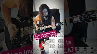 C&oacute;mo Improvisar con la ESCALA PENTAT&Oacute;NICA #morosmylodon #guitarra #guitar