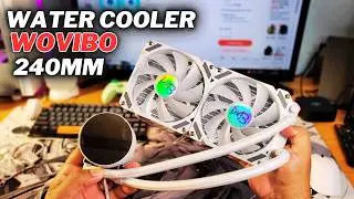 Water Cooler Custo Beneficio do Aliexpress WOVIBO 240mm