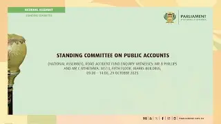 Standing Committee on Public Accounts, 29 October 2025