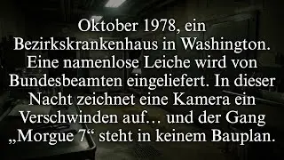 Die versiegelte Akte der Leichenhalle 7 (1978) — Horrorgeschichte