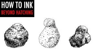 5 Hatching Alternative Techniques - How to Draw with Ink