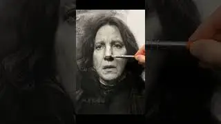 Severus Snape drawing art #art #drawing #artwork #shorts #severussnape #harrypotter
