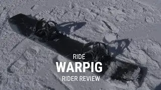 Ride Warpig 2019 Snowboard Rider Review - Tactics.com