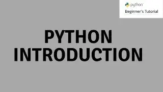 Introduction to Python for Beginners