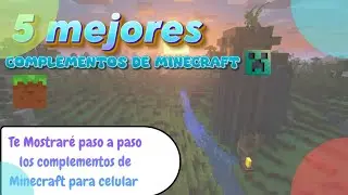 &iexcl;Top 5 Mods IMPRESIONANTES para Minecraft! (FurnitureCraft, Aplok Guns y m&aacute;s)#topaddons #minecraft