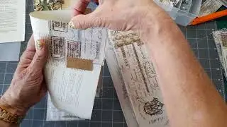 making flip pockets, craft with me