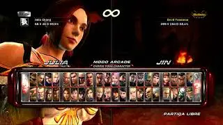 Tekken 6 (PS3). Arcade Mode with Julia Chang