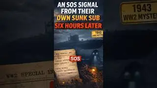 The Submarine That Sent Its Own SOS ⚓📡 | WW2 Mystery #shorts#trending#ww2mystery