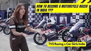 How to join motorcycle racing in India? featuring TVS Racing, TVS Apache RR310
