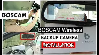 BOSCAM K2 Wireless Backup Camera | Step by Step Installation & Review