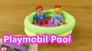 Playmobil Pool selber bauen für Hannah & Julian Vogel | Mini Aquapark für den Garten selber machen