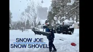 Обзор лопаты для снега Snow Joe с пружинной рукояткой | 20 дюймов