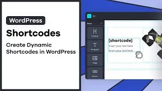 How to Create a Shortcode in WordPress | Speed Video 2024