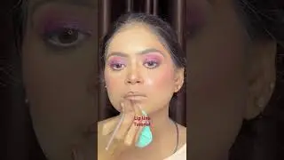 Lip line tutorial #youtubeshorts #viral #makeupartist #makeuptutorial #eyemakeup #ytviral #makeup