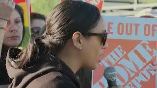 Phoenix ICE Protest at Home Depot